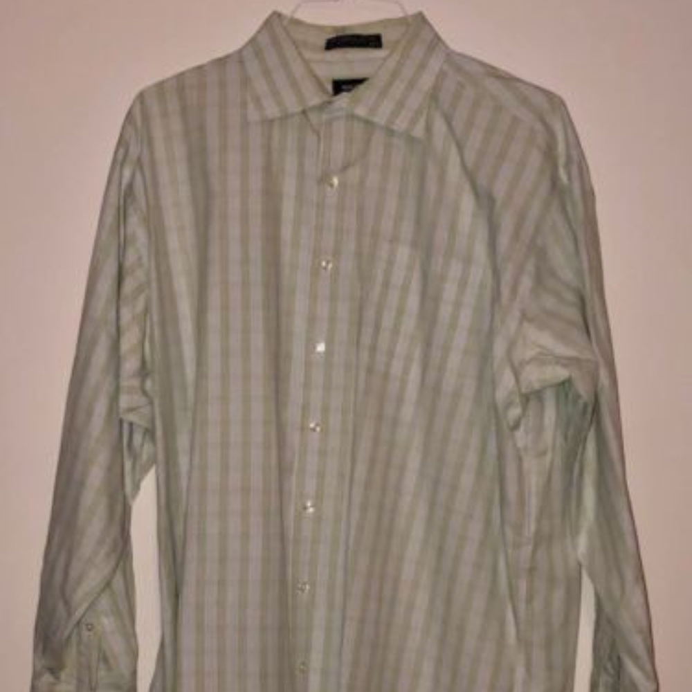 Nautica Dress Shirt Long Sleeve Mens Shirt